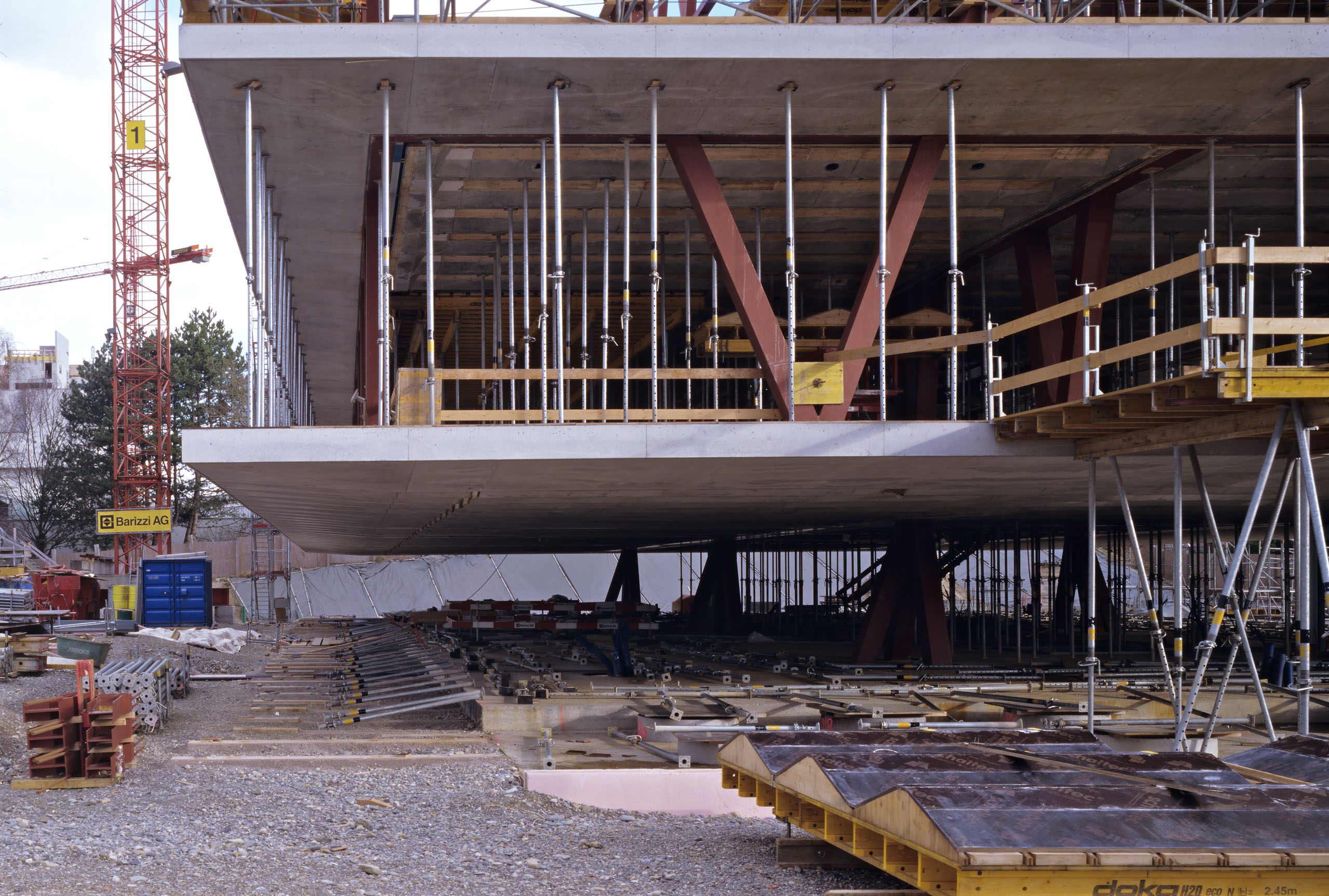 Baustelle Schulhaus Leutschenbach